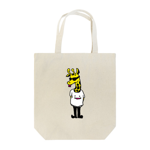 やさぐれ きりん Tote Bag