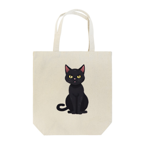 黒猫のニャン子 Tote Bag