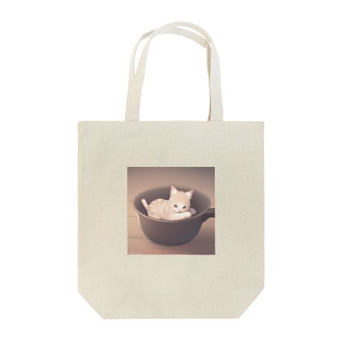 かまって欲しい子猫のミャーちゃん Tote Bag