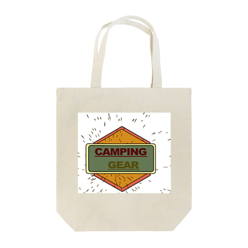 camping gear トートバッグ