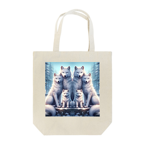 オオカミファミリー Tote Bag