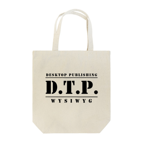 印刷用語シリーズ「DTP」。 Tote Bag