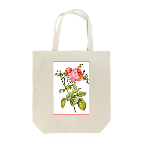 ピエール＝ジョゼフ・ルドゥーテ「Rosa centifolia foliacea」 Tote Bag