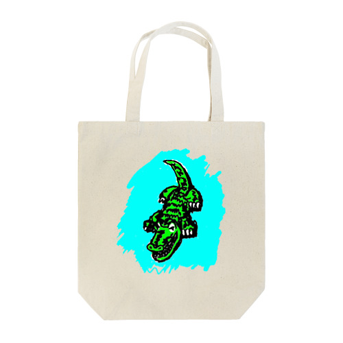 けた画伯17原画シリーズ「WANISKE」 Tote Bag