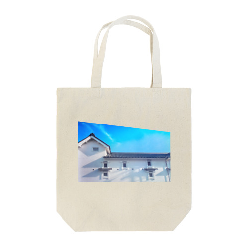 青い空　白い壁 Tote Bag