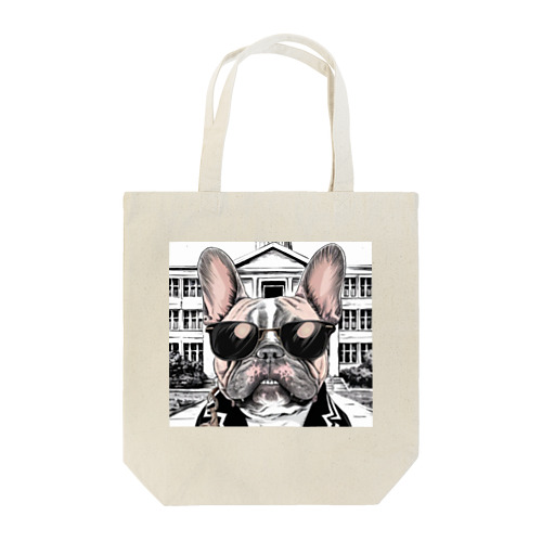 サングラスのブル学生 Tote Bag