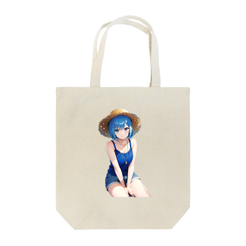 華麗なる青髪美少女 Tote Bag