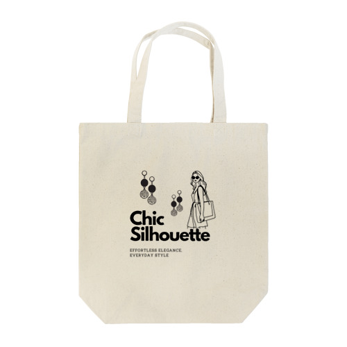 Chic Silhouette Tote Bag