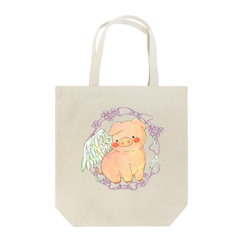 piglet （ribbon 2） Tote Bag