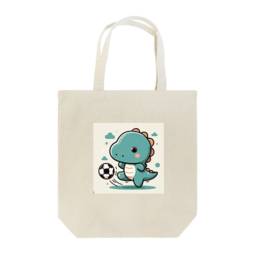 サッカーザウルス:ティル Tote Bag