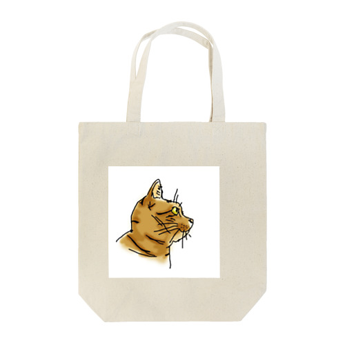 猫よこ顔 Tote Bag
