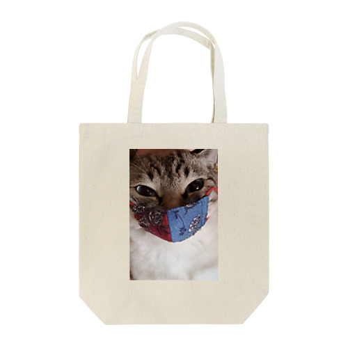 マスクにゃん🐾 Tote Bag