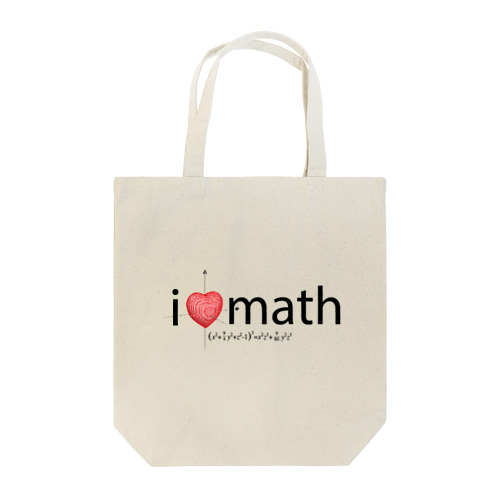 i love math トートバッグ