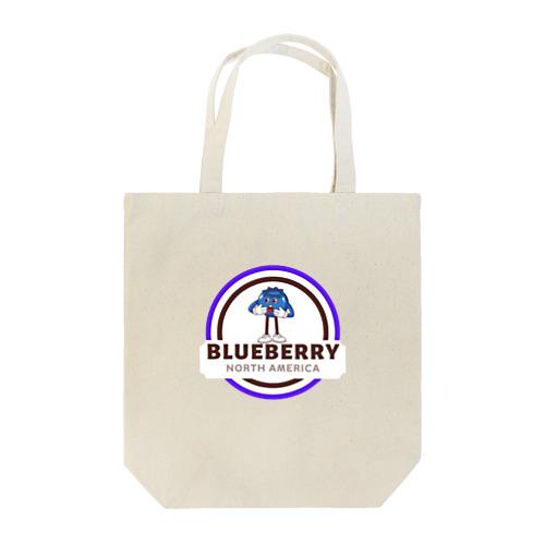 ブルーベリーシャツ②　BLUEBERRY　North America Tote Bag