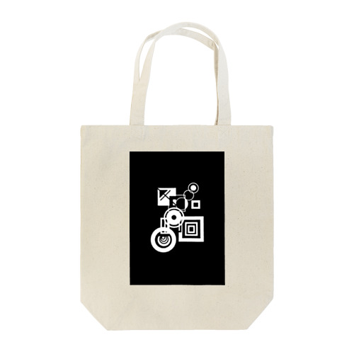 謎の白黒 Tote Bag