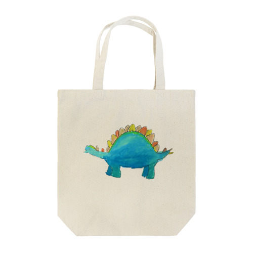 朝の海の色した恐竜 Tote Bag