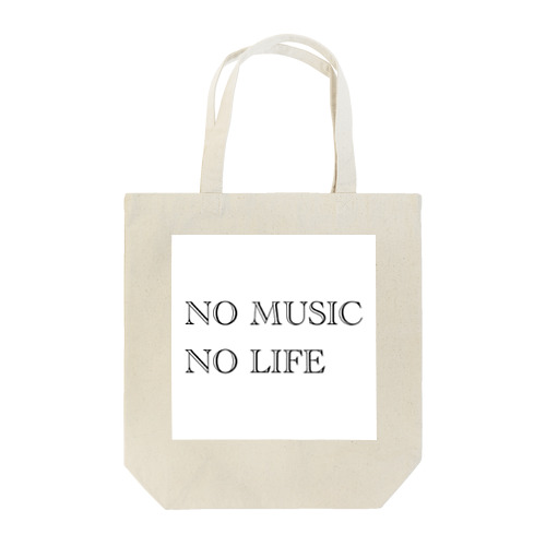 NO MUSIC NO LIFE Tote Bag