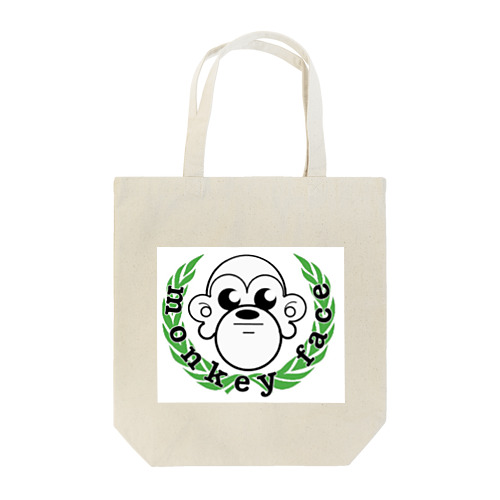 jin's Collection monkey FACE Tote Bag