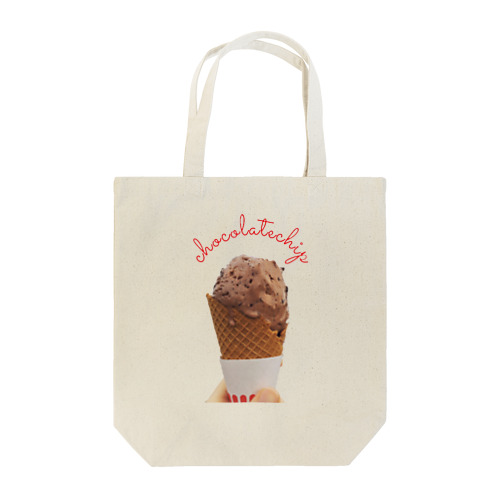 chocolatechip icecream Tote Bag