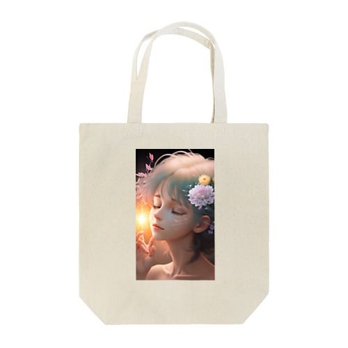 考える女性 Tote Bag