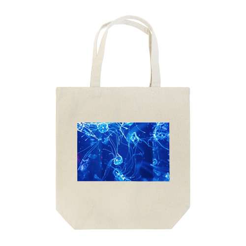 クラゲ 青 Tote Bag