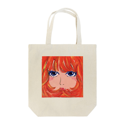 オレンジガール Tote Bag