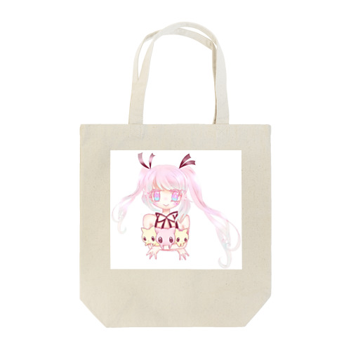 ねことツインテ Tote Bag