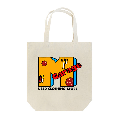 MGarage used clothing 🍕オリジナル　ファンキーロゴ Tote Bag