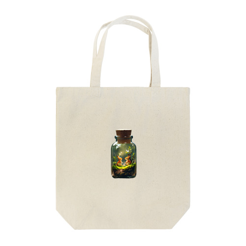 小瓶の中の森 Tote Bag