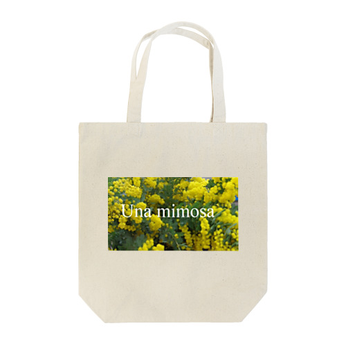 Una mimosa　　　☆ミモザワールド★ Tote Bag