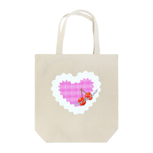 レース&ハート(Give me love) Tote Bag