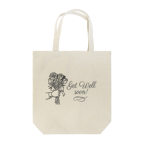 Get Well 花束デザイン Tote Bag