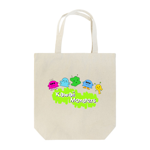 Kawaii Monsters | グリーンロゴ ver. Tote Bag