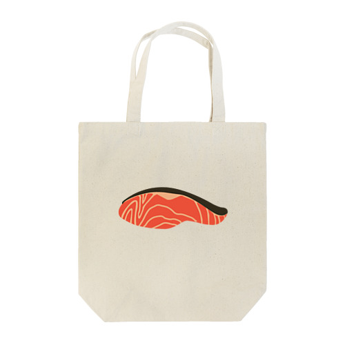 シャケの切り身さん Tote Bag