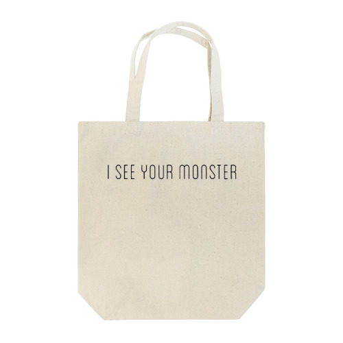 I see your monster Tote Bag