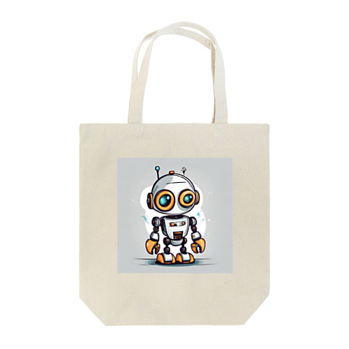 かわいいロボットのイラストグッズ Tote Bag