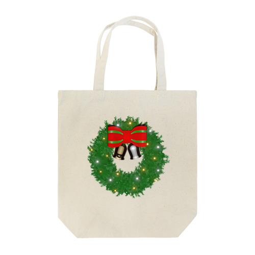 クリスマスリース Tote Bag