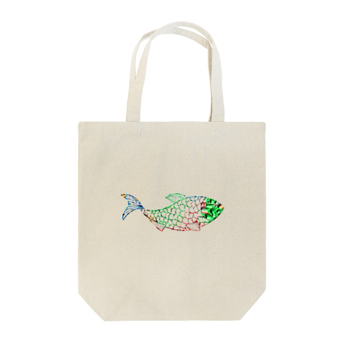 魚　water drop Tote Bag