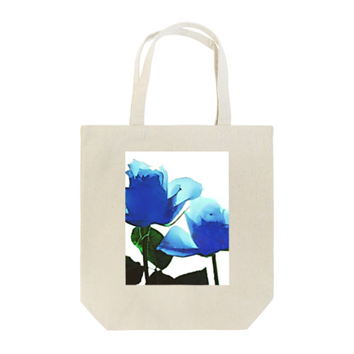 Blue Rose Tote Bag