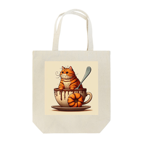 カフェイン猫2 Tote Bag