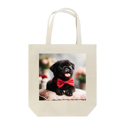 cute Pug series トートバッグ