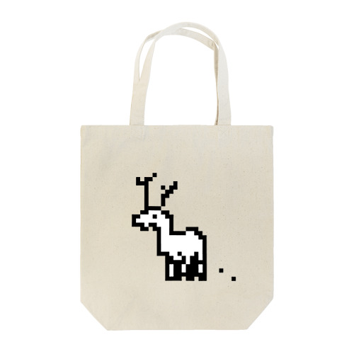 白いシカ Tote Bag