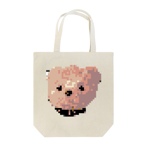 Pixel Teddy Tote Bag