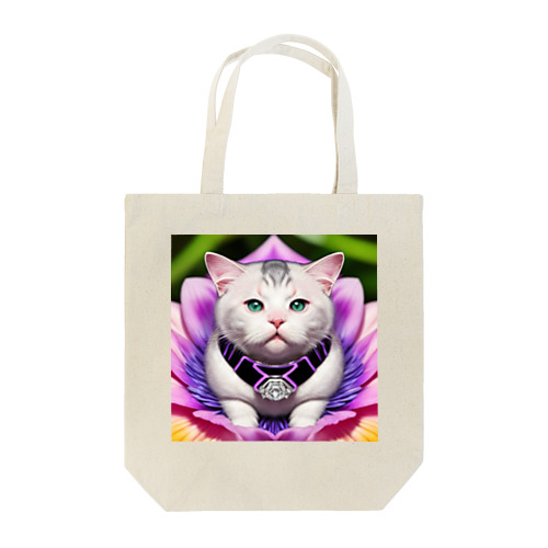 flowernekocat15 Tote Bag