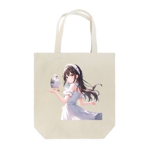 鳥界のアイドル❤️鳩のハトコ様 Tote Bag