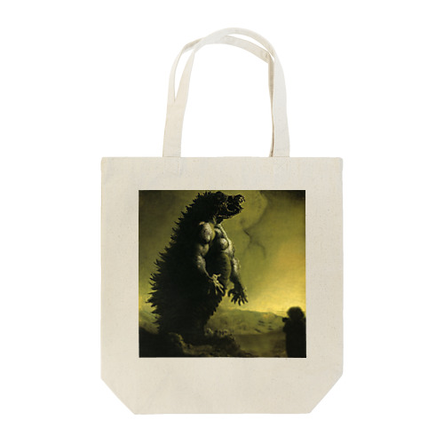 レンブラントが怪獣を描いたら2 Tote Bag