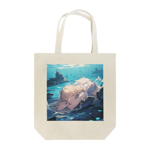 海の世界でお昼寝 Tote Bag