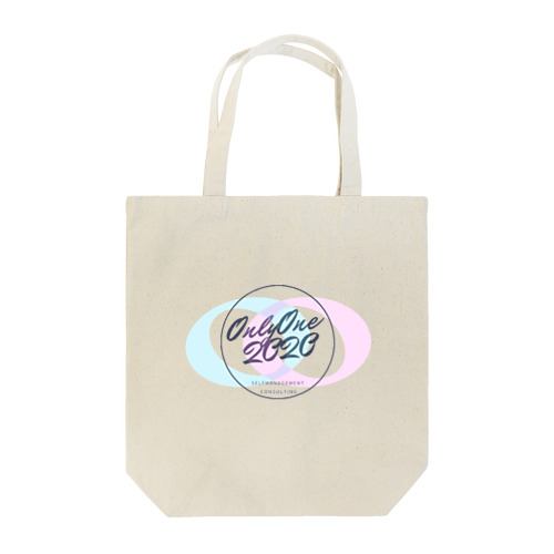 OnlyOne2020 Self-Management ロゴトートバッグ Tote Bag