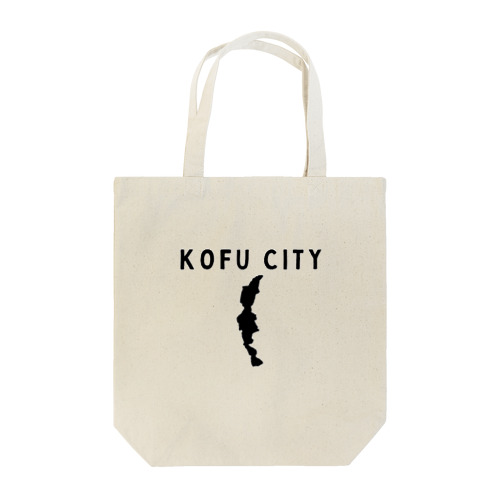 Kofu City w/ Map Tote Bag
