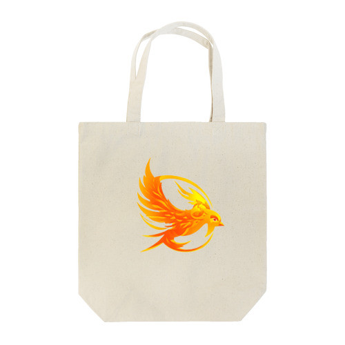 火の鳥/ロゴ トートバッグ
